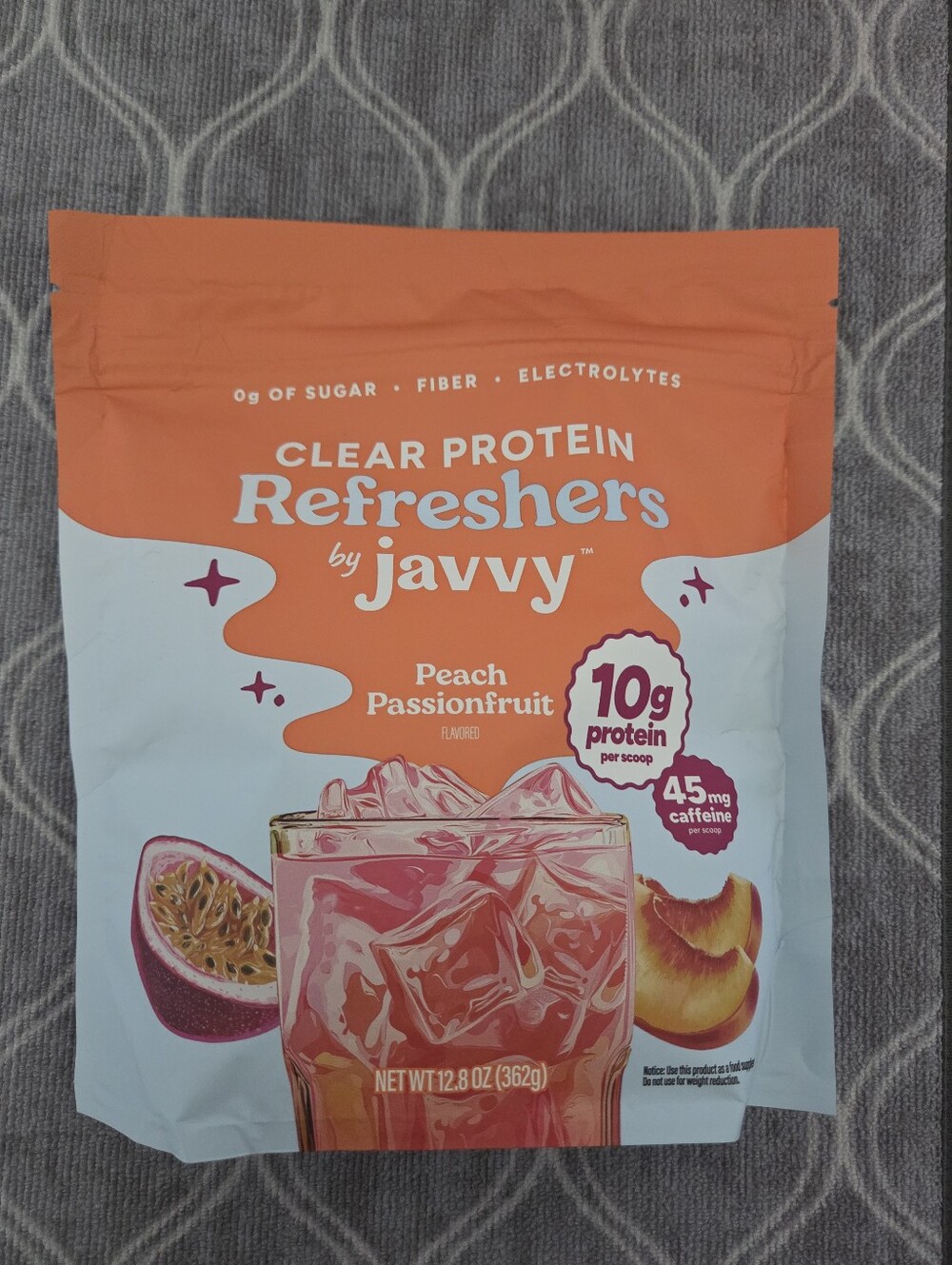 Javvy Peach Passionfruit Refreshers